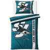 TipTrade s.r.o. Mikroplyšové obliečky NHL San Jose Sharks Belt
