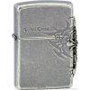 Benzínový zapalovač Zippo SIDE TRIBAL CROSS EMBL.silve 28159