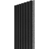 Wall Concept akustický panel čierna, sivý filc + MDF, 2750 x 285 x 21 mm 0,78m²