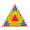 Goki puzzle na doske trojuholník 37 dielikov