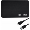 Kryt disku Puzdro na disk HDD 2,5 USB 3.0 SATA PUZDRO Adaptér