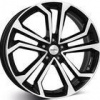 DEZENT 7,5x18 ET25 LK112/5 DEZENT TA dark Black/pol.front 7,5x18 5x112 ET25.00 black/polished front