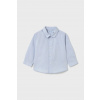 Bavlnená košeľa pre bábätká Mayoral 124.3F.Baby.9BYA modrá 68