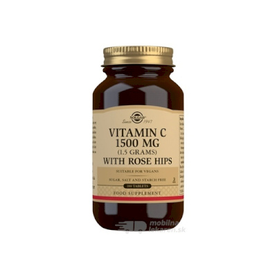 Solgar Vitamin C 1500 mg so šípkami tbl 1x180 ks