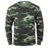 ROTHCO tričko funkčné THERMAL WOODLAND veľ.S