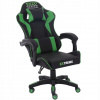 Herné kreslo Extreme ENZO Green umelá koža