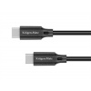 Kábel USB Kruger&Matz KM1260 USB-C/USB-C 100W 1m čierny