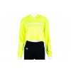 Dámska mikina krátka Crussis neon yellow