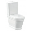 SAPHO ANTIK 63cm WC kombi so splachovaním, zadný/spodný odpad, biele, WCSET08-ANTIK