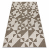 Eoshop KOBEREC SIZAL FLOORLUX 20489 šampaňské / taupe TROJÚHELNÍK (Velikost: 240x330 cm)