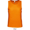 SOL´S JUSTIN / Pánske tielko - orange L