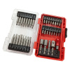 Bity a nástrčné kľúče, sada 37ks, magnetický nadstavec, plastová krabička, EXTOL PREMIUM
