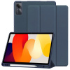 Techsuit Sklopný obal Flex Trifold (s držiakom na pero) - Xiaomi Redmi Pad SE 11 - Tmavo Modrá KF2321548