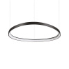 Závesný oválny luster GEMINI SP D81 v čiernej farbe | Ideal Lux