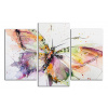 Obraz na plátne Farebný motýlik 4104CX