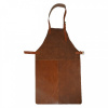 Kreibich Kožená zástera BBQ Farba: hnedá