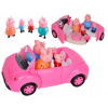 Rozprávková postavička - Hra Peppa pig car 4 figurky auto svetlá hra (Rozprávková postavička - Hra Peppa pig car 4 figurky auto svetlá hra)