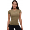 GymBeam Dámske tričko FIT Olive