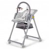 Kinderkraft Stolička jedálenská Premium Lastree Grey