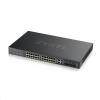 Zyxel GS2220-28HP 28-portový gigabitový PoE manažovaný L2 switch, 24x gigabitový RJ45, 4x gigabitový RJ45/SFP, PoE 375 GS2220-28HP-EU0101F