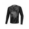 PitBull West Coast - pánský LS rashguard Performance Mesh BORN IN 1989 černý M