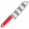 Kuchynský nôž Santoku MSR Alpine Chef's Knife Red