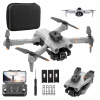 DRON S KAMEROU 4K 3 BATÉRIE FUNKCIA VYHÝBANIA SA PREKÁŽKAM JEDNOKLIK ŠTART