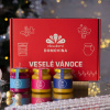 Včelařství Domovina Tropikáno darčekové balenie 3x170 g ochutené medy Design: Vánoce