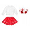 Kostým pre dievča - Národná sukňa kostýmov 98-110 3el (Elsa Frozen Dress Dress Kraina 104/110 3-4 roky)