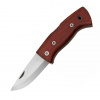 Helle HE-200663 Raud S vreckový bushcraft nôž 5,5 cm, Satin, červená, bukové drevo