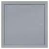 Revízne dvierka - Audit dvere smaltované šedá 70x70 gombíka