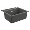 Grohe Drezy - Kompozitný drez K700 s automatickým odtokom, 560x510 mm, granitová sivá 31651AT0