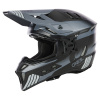 Přilba O´Neal EX-SRS HITCHHIKER BLACK/GRAY S