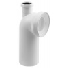 Bruckner Koleno k WC odpadové 90, s prípojkou, 110mm 159.313.0