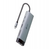 TP-Link UH9120C Hub USB typu C 9v1, HDMI 4K při 60 Hz, SD, microSD UHS-I, 100W Power Delivery, 1× USB-C, 3× USB-A, RJ-45 (UH9120C)