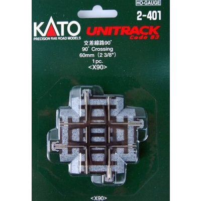 H0 Kato Unitrack 2-401 křižovatka 1 ks