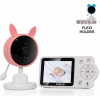 EVOLVEO Baby Monitor N3, dětská video-chůvička, Růžová CAM-3P