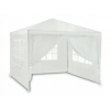 Záhradný stan, pavilon - Biela záhradná pavilón 3x3m 4936 (Biela záhradná pavilón 3x3m 4936)