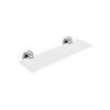 Nimco UNIX NEREZ polička 40x11cm, nerez/mat.sklo, UNM 13091B-40-10 UNM 13091B-40-10