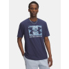 Men's Under Armour UA ABC CAMO BOXED LOGO SS-BLU T-Shirt - Mens modrá | viacfarená L Under Armour 198632849224