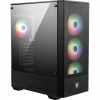 MSI skříň MAG FORGE 112R/ bez zdroje/ levé temperované sklo/ 4x 120 mm A-RGB fan/ 2x USB3.0/ černá 306-7G16X23-809