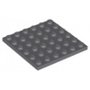 3958 Dark Bluish Gray Plate 6 x 6 (Tmavě modrošedá deska 6 x 6)