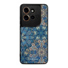 Lesklý kryt Mobiwear Glossy - Motorola Edge 50 Neo - G038G - Modré mandala květy (Prémiové lesklé pouzdro, obal, kryt Mobiwear Glossy na mobil Motorola Edge 50 Neo - G038G - Modré mandala květy, mater