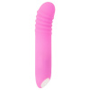 You2Toys - Flashing Mini Vibe - nabíjateľný, svietiaci vibrátor (ružový)