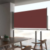 vidaXL Zaťahovacia bočná markíza na terasu hnedá 60x300 cm - Hnedá - 111474-190275