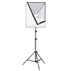 Štúdiová sada Puluz softbox 50x70cm, statív, LED žiarovka 1 ks PU5070EU
