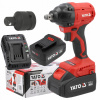 YATO RÁZOVÝ UŤAHOVÁK BEZKARTÁČOVÝ 18V 350NM 2 AKU YT-8277925