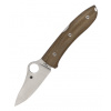 Spyderco SpyOpera Lockback Brown SC255CMP