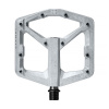 CRANKBROTHERS pedále - STAMP 2 LARGE - strieborná