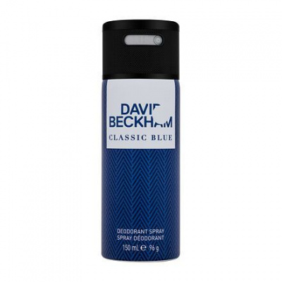 David Beckham Classic Blue deospray bez obsahu hliníku 150 ml pro muže